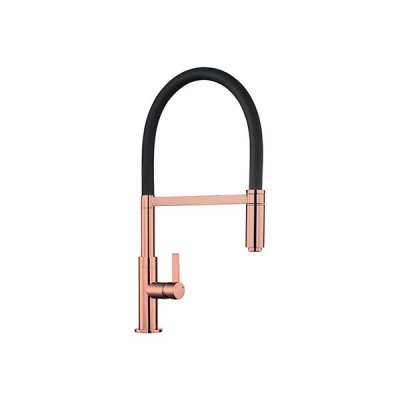 Spirale Copper Finish Flexible Spout Kitchen Tap